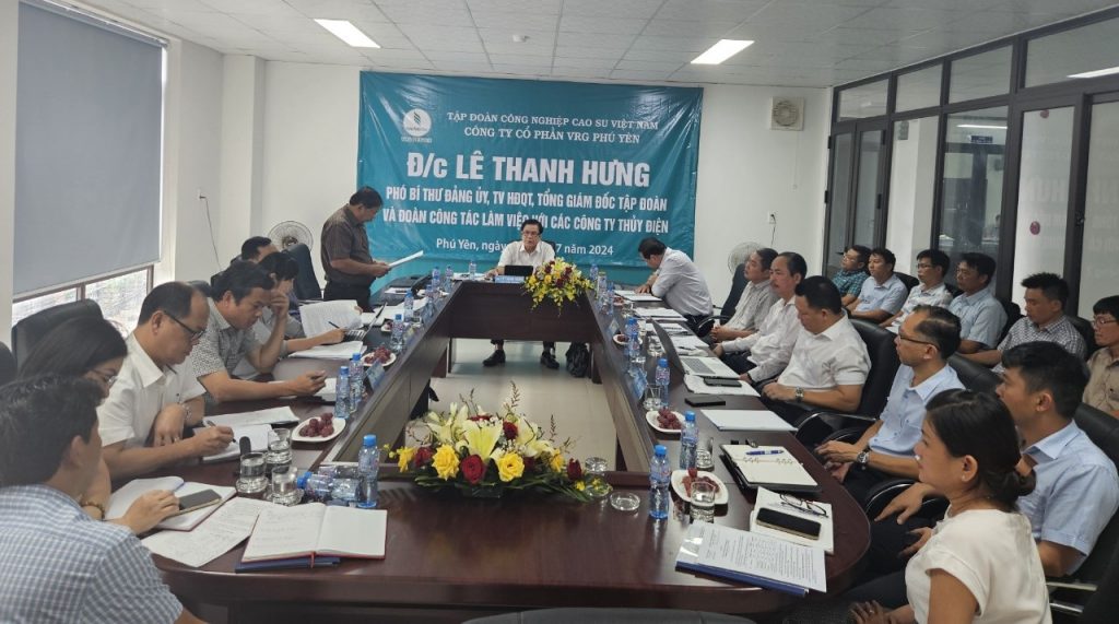 Các công ty thủy điện hoạt động hiệu quả, đóng góp vào doanh thu của VRG